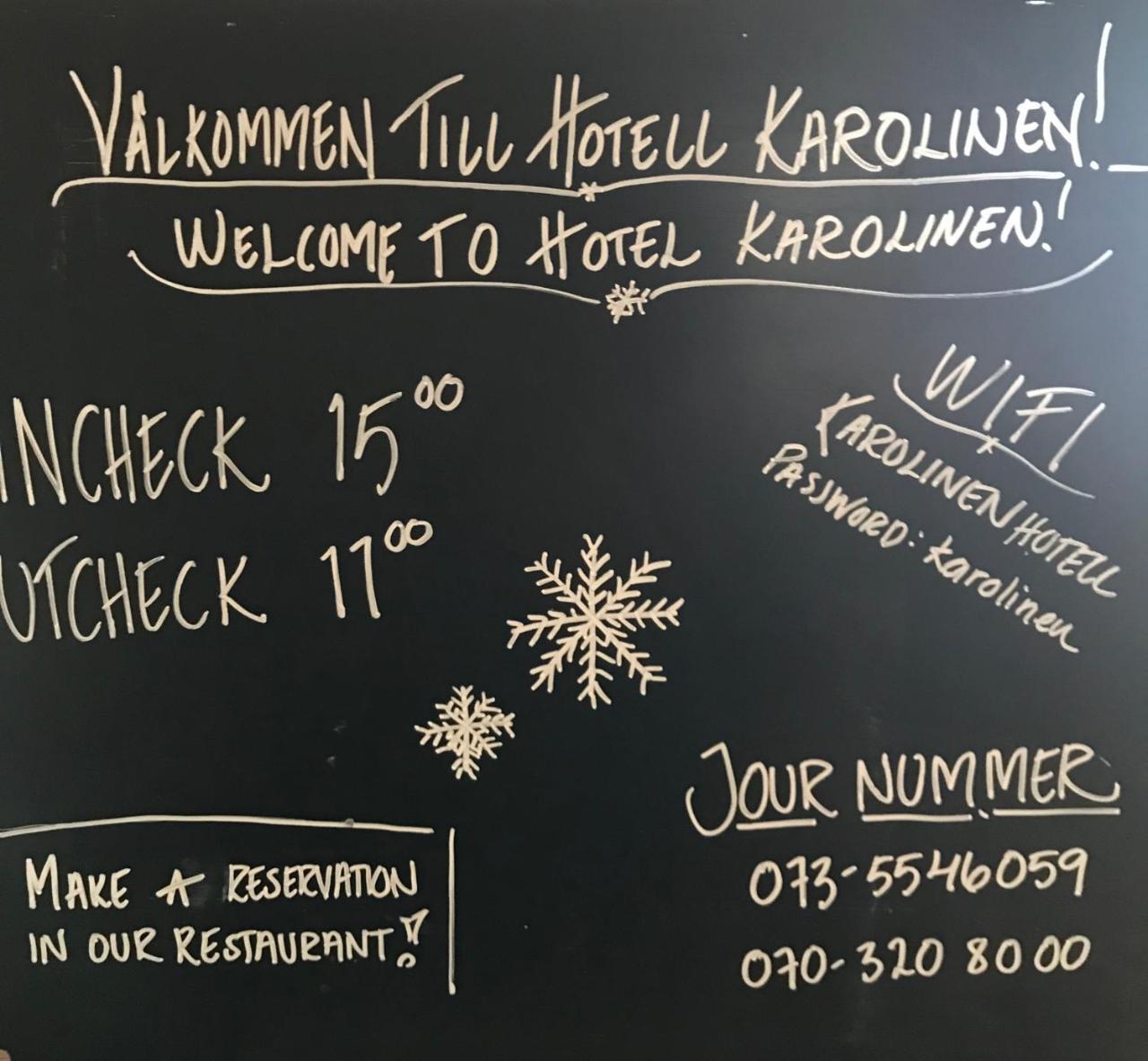 Hotell Karolinen 아레 외부 사진